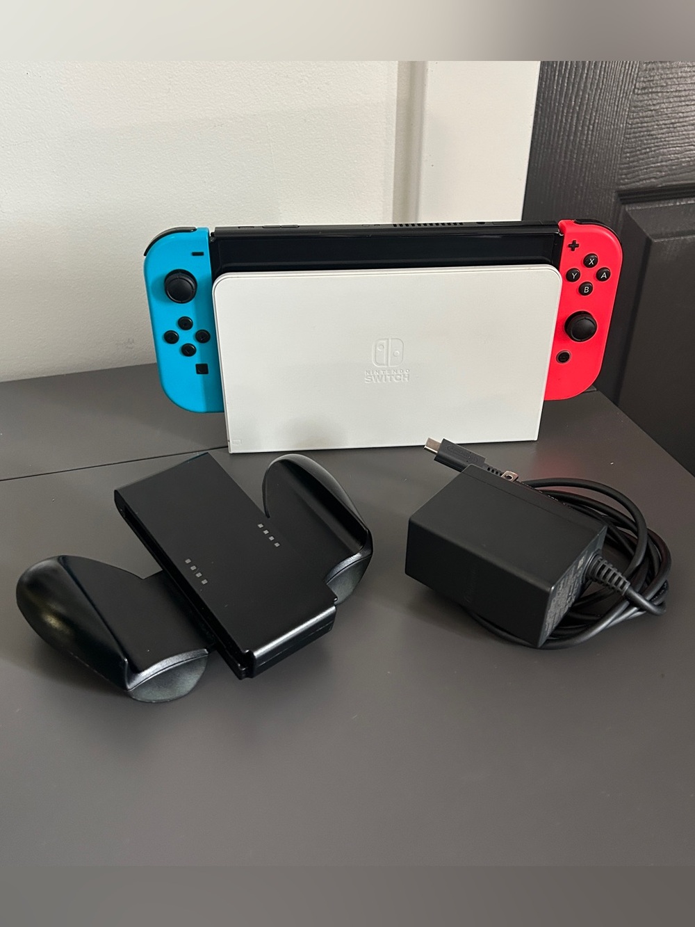 Nintendo Switch OLED Console with Joy-Cons and Dock